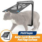 PetFlaps Auto-Lock Magnetic Pet Flap Screen