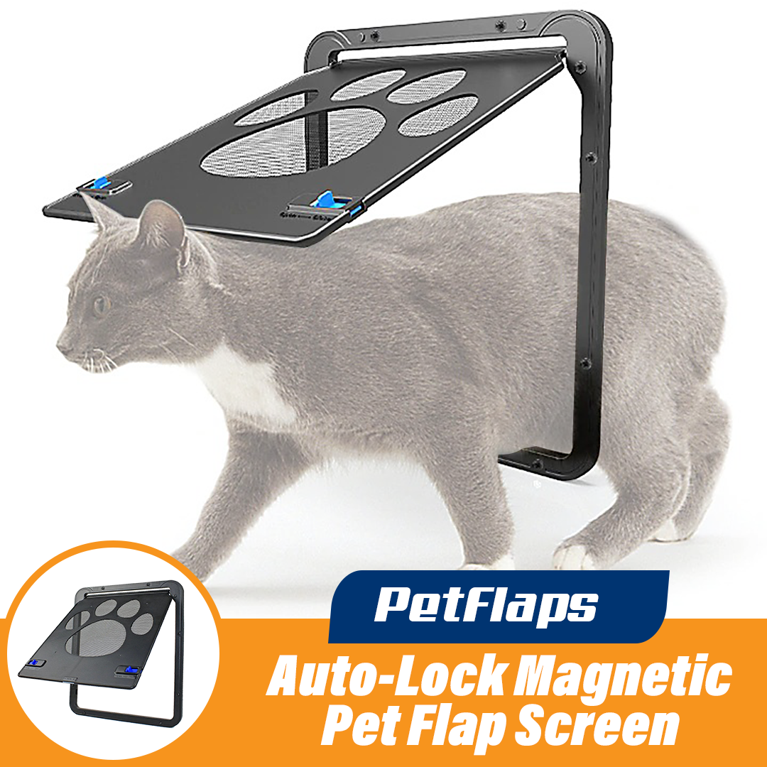PetFlaps Auto-Lock Magnetic Pet Flap Screen