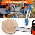 Portable Chainsaw Sharpener with Filing Guide