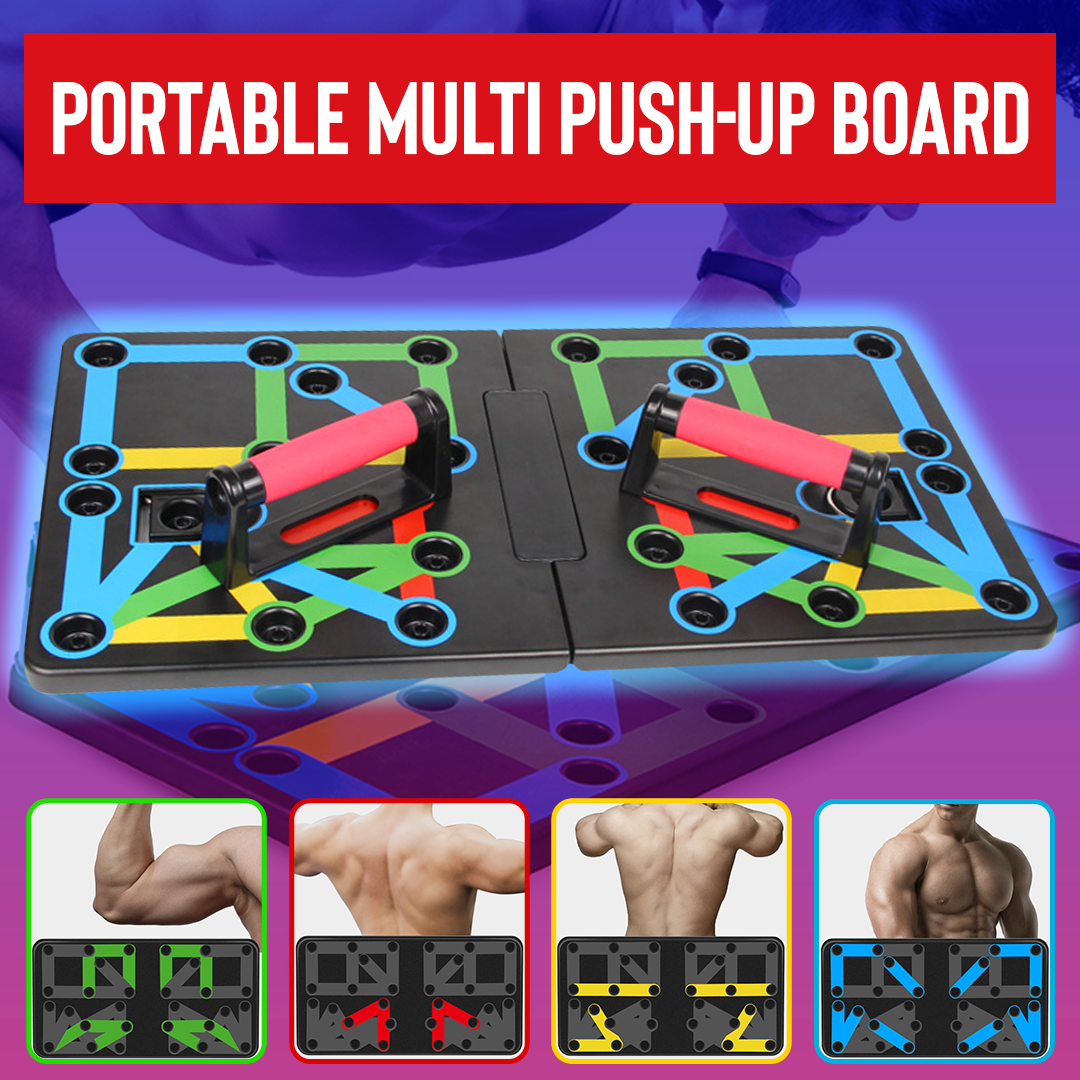 BodyFlex 9-in-1 Foldable Push Up Board