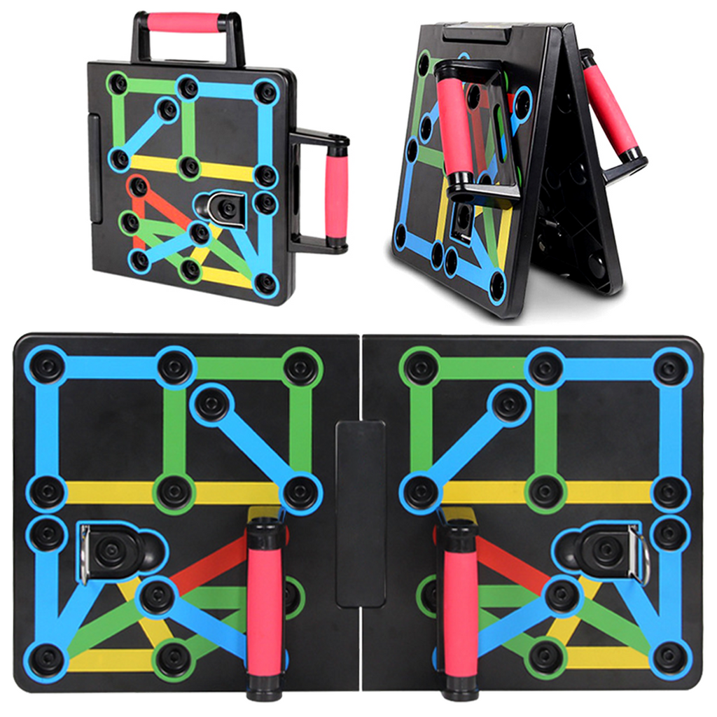 BodyFlex 9-in-1 Foldable Push Up Board