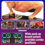 BodyFlex 9-in-1 Foldable Push Up Board