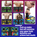 BodyFlex 9-in-1 Foldable Push Up Board