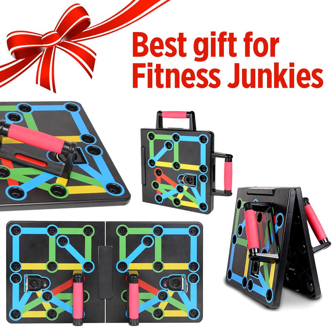 BodyFlex 9-in-1 Foldable Push Up Board