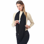 PoshSecret Travel Infinity Scarf With Secret Pockets