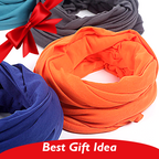 PoshSecret Travel Infinity Scarf With Secret Pockets