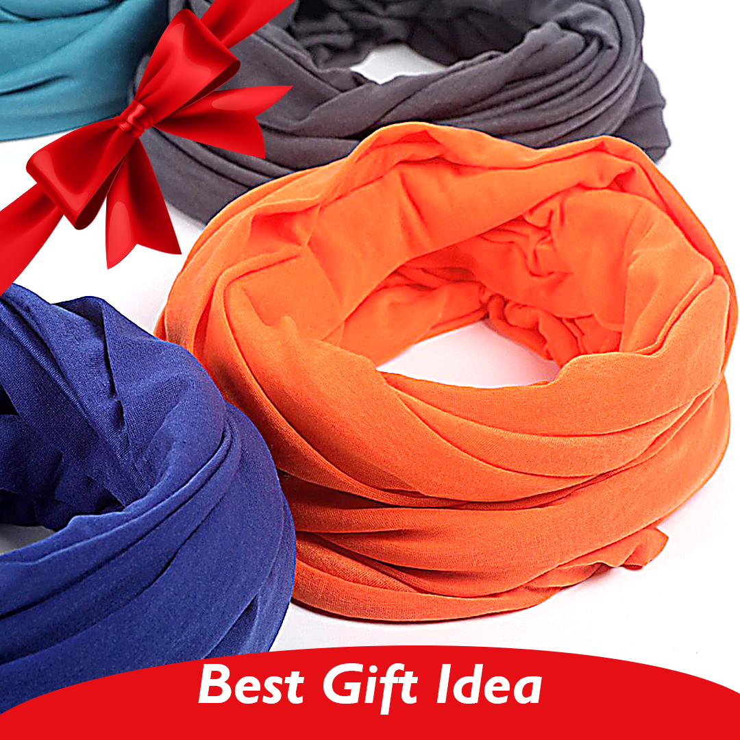 PoshSecret Travel Infinity Scarf With Secret Pockets