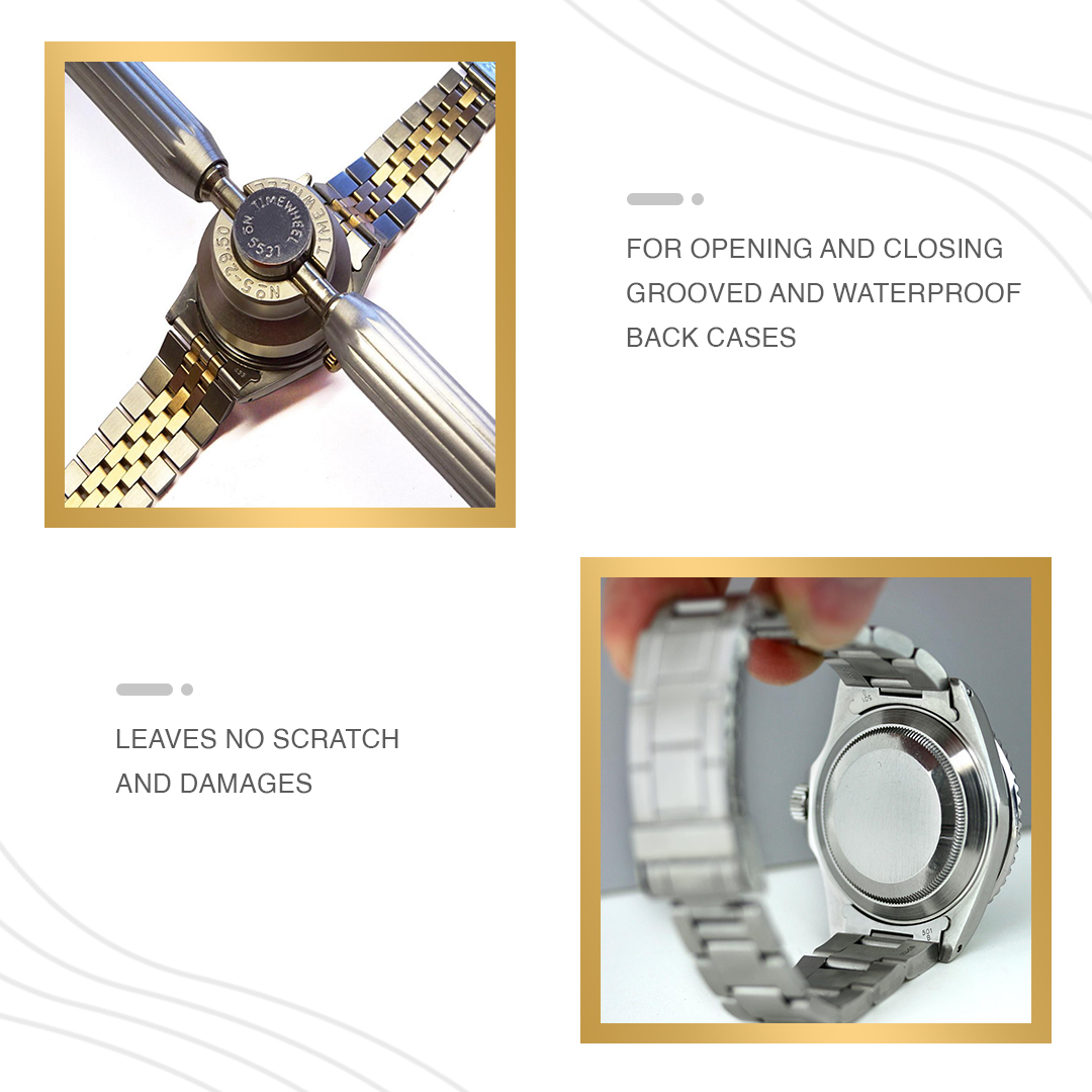 Precision Luxury Watch Bezel Opener Kit