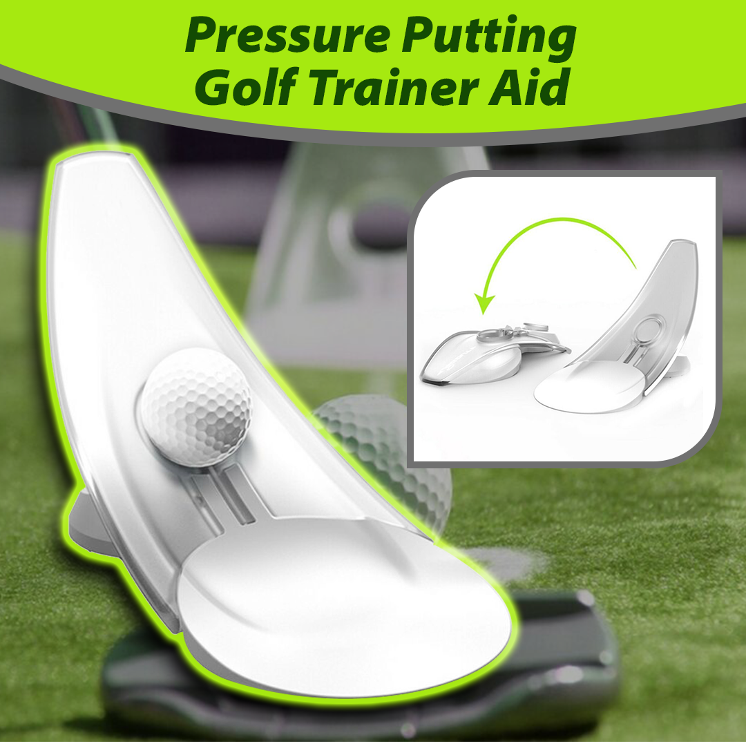 Pressure Putting Golf Trainer Aid