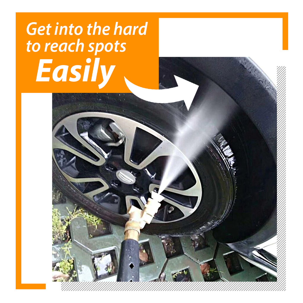 Pressure Wash Nozzle Kit with Swivel Coupler