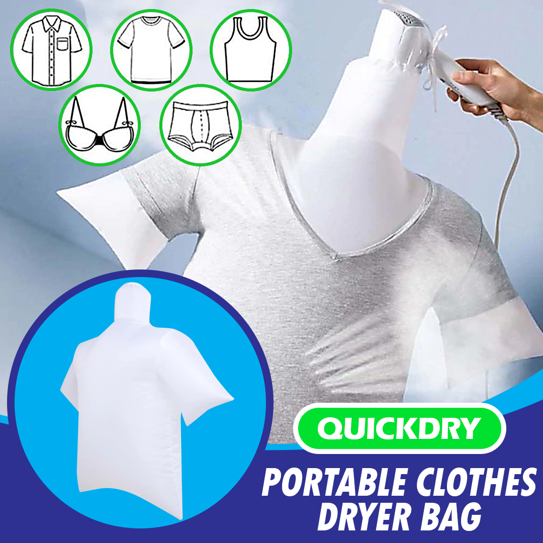 QuickDry Portable Clothes Dryer Bag