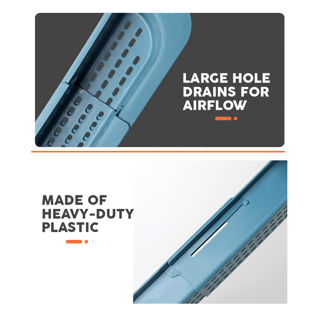 Retractable Sink Organizer Rack