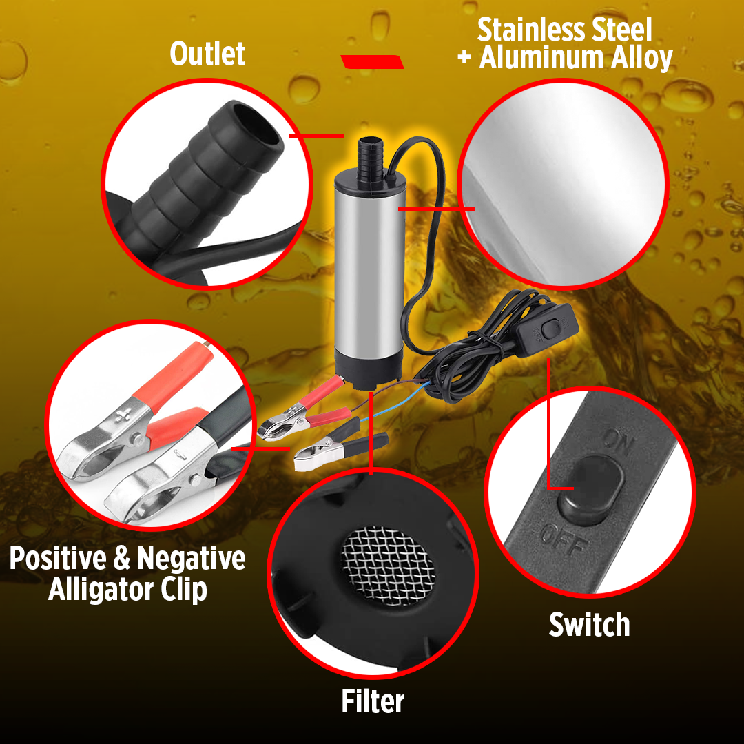 Revo+ 12V24 Fuel Transfer Pump