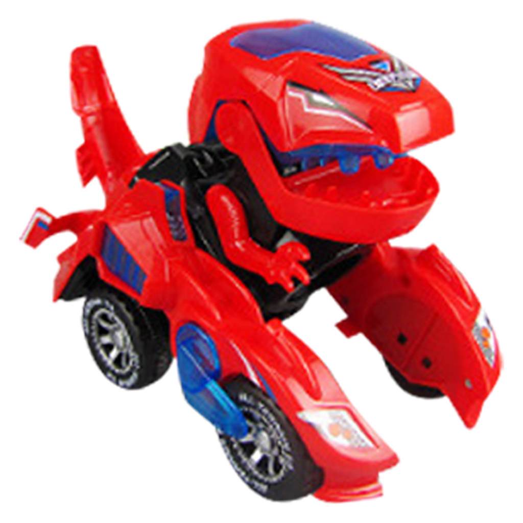 Roar! T-Rex Robot Transforming Car