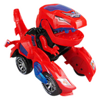 Roar! T-Rex Robot Transforming Car