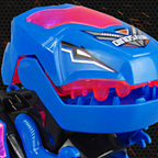 Roar! T-Rex Robot Transforming Car