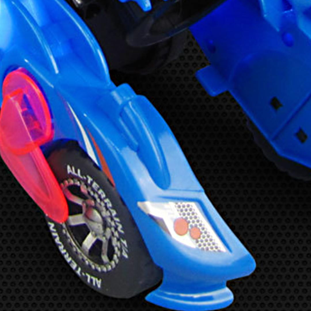 Roar! T-Rex Robot Transforming Car