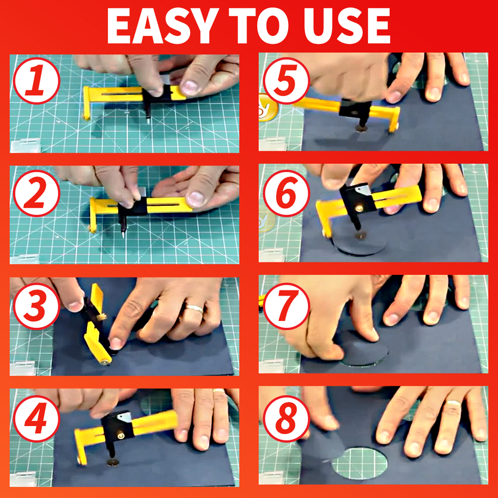 GCrafty Rotary Compass Cutter