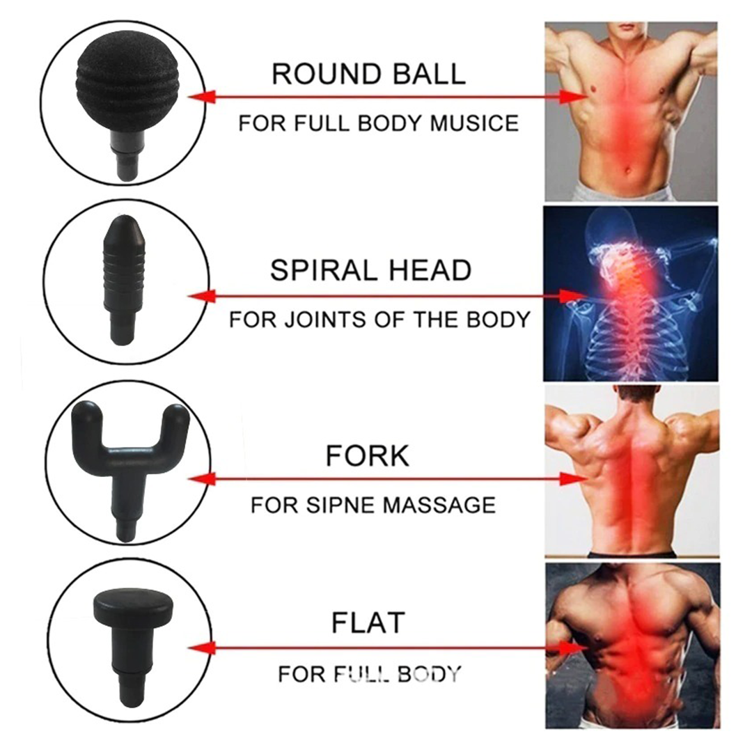 RxMuscle Hand-held Deep Tissue Percussion Massager