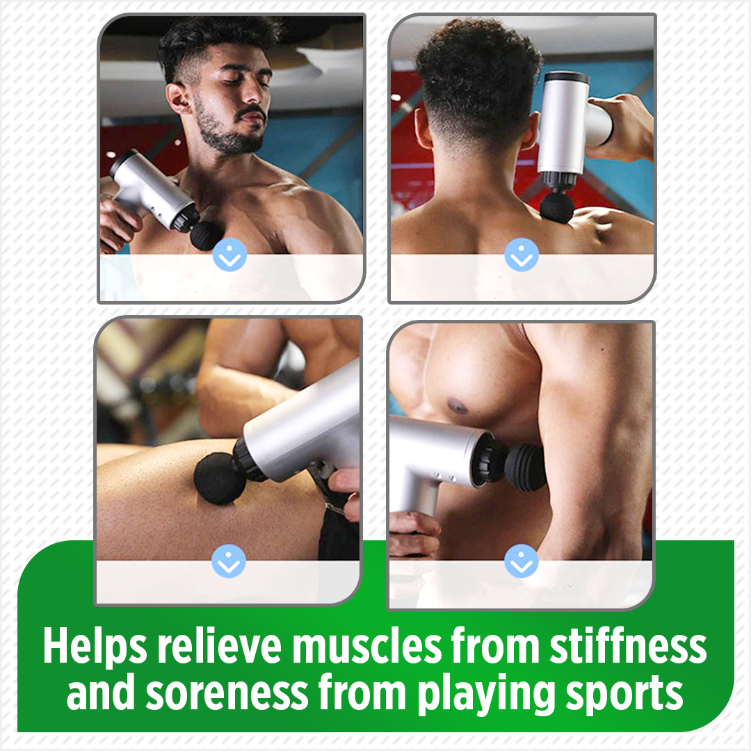 RxMuscle Hand-held Deep Tissue Percussion Massager