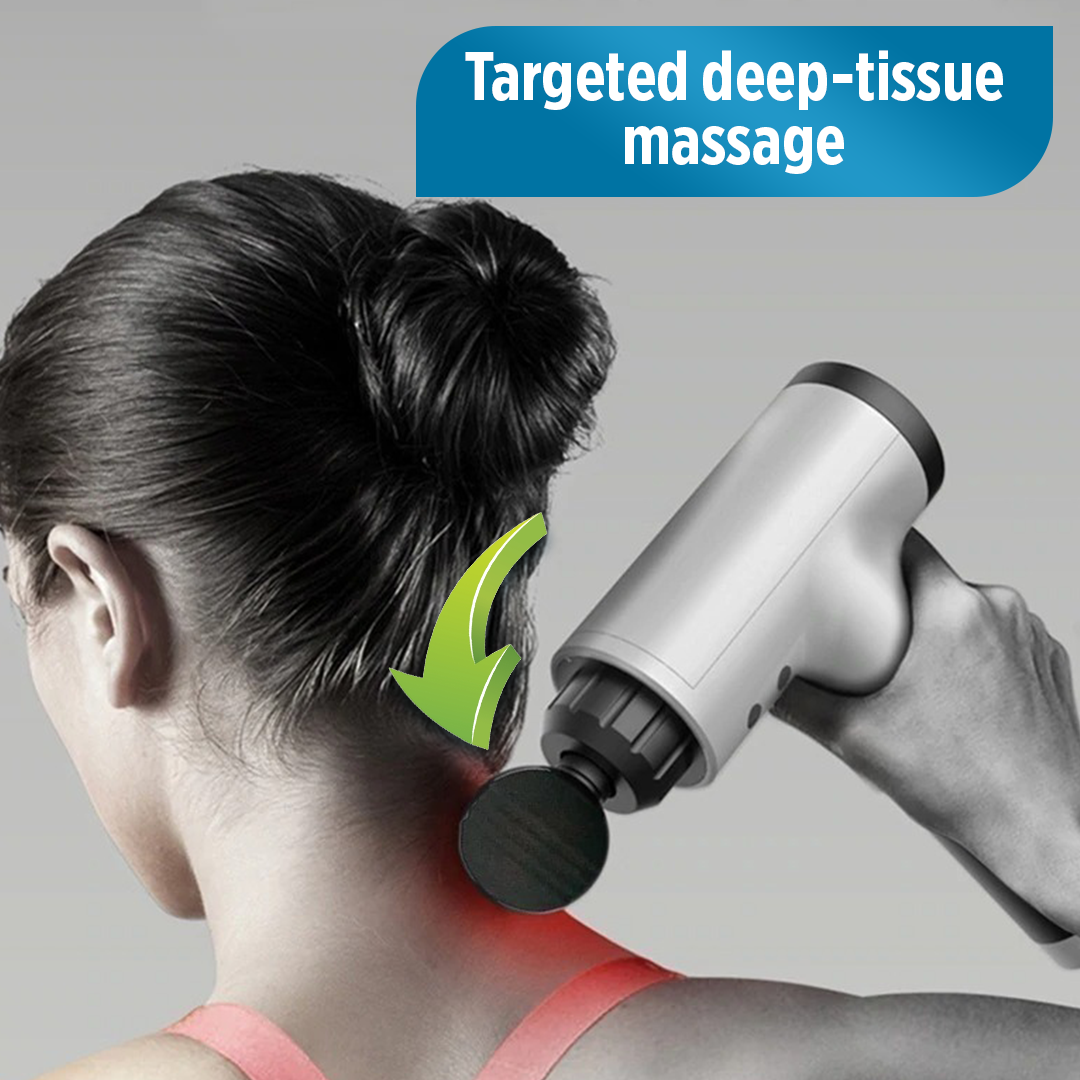 RxMuscle Hand-held Deep Tissue Percussion Massager
