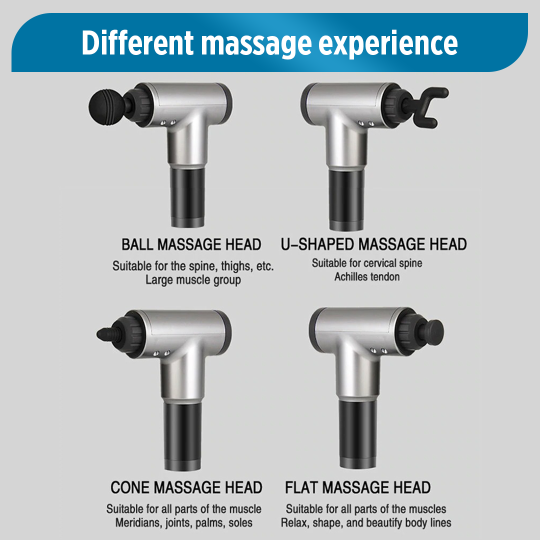 RxMuscle Hand-held Deep Tissue Percussion Massager