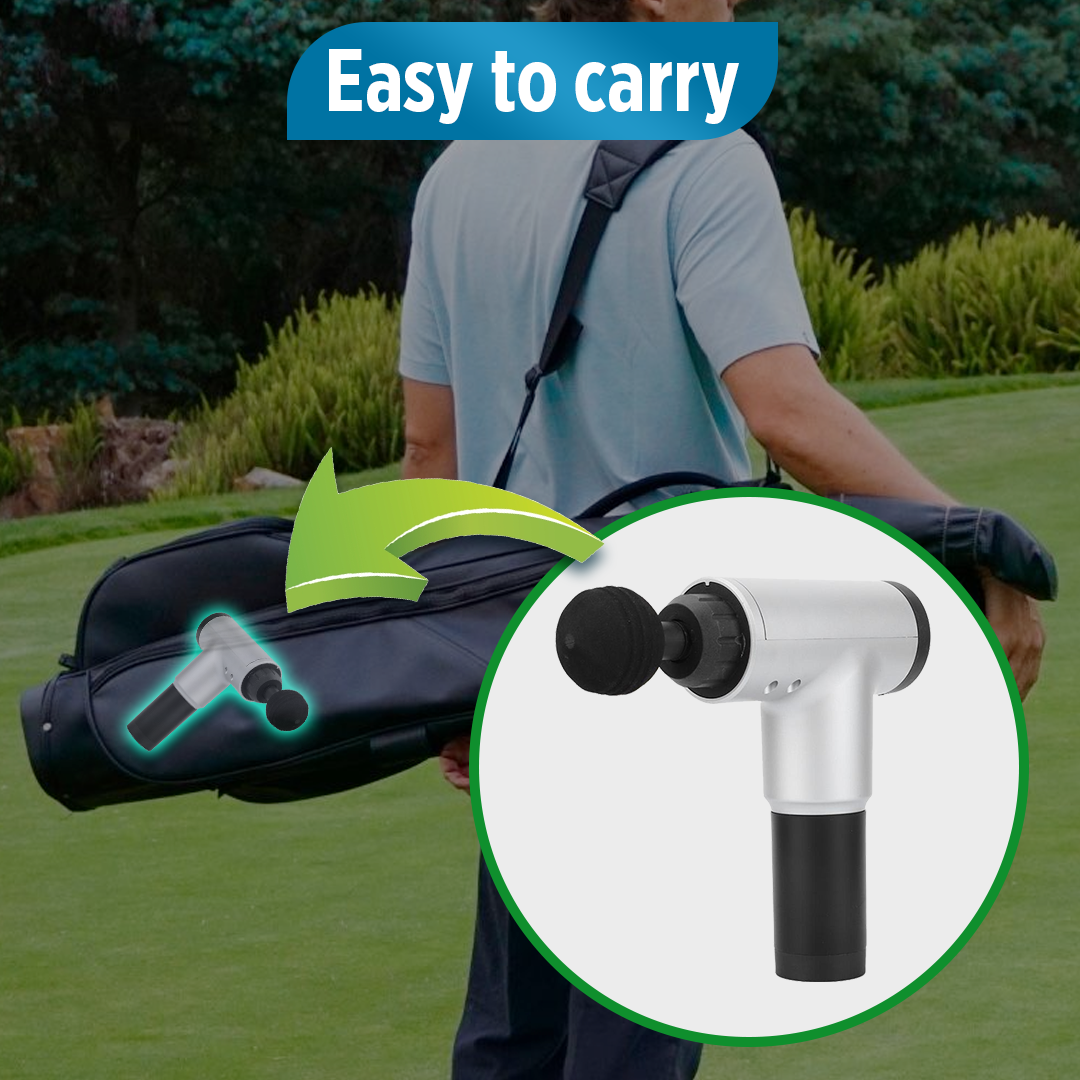 RxMuscle Hand-held Deep Tissue Percussion Massager