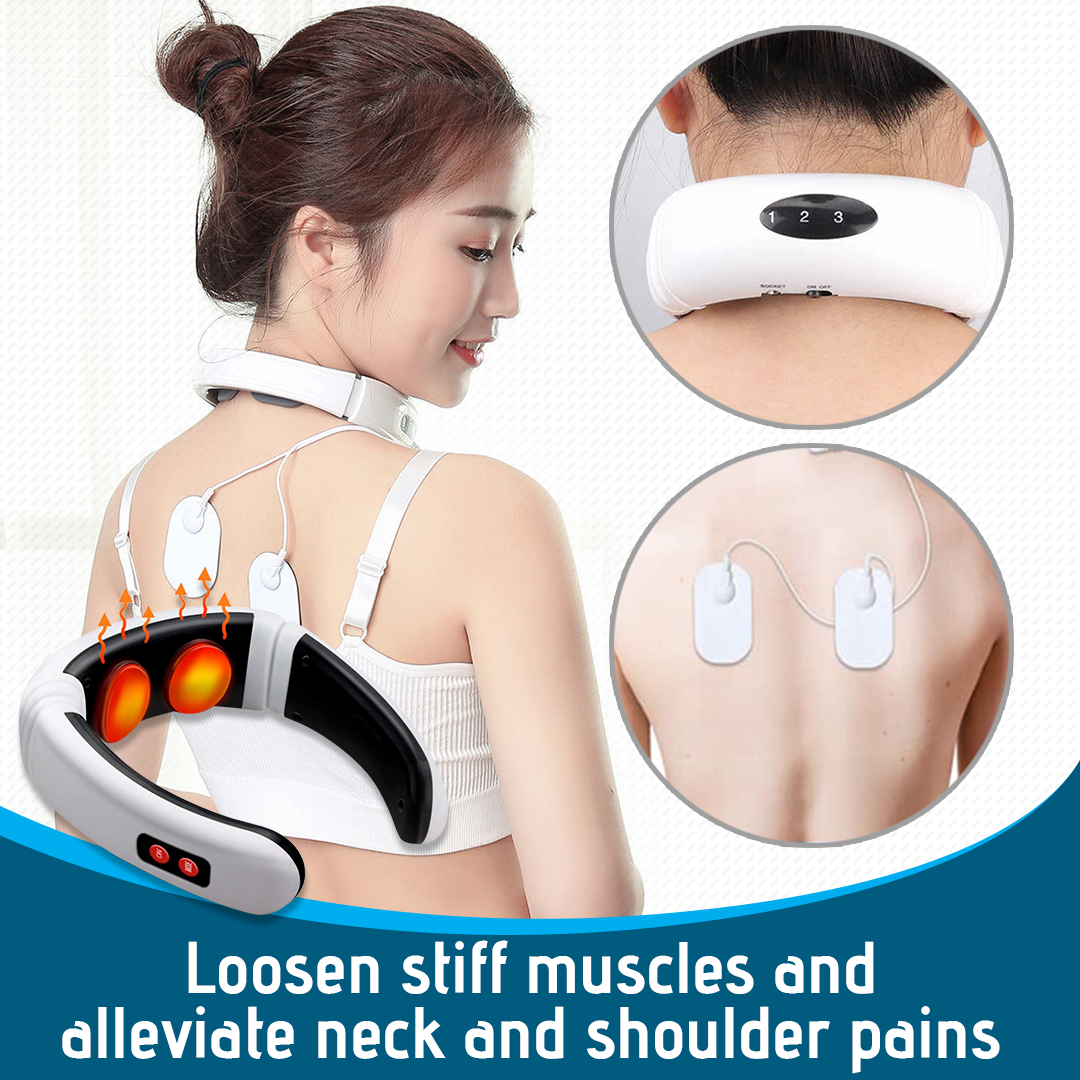 RxMuscle Portable Electric Neck Massager & Heater