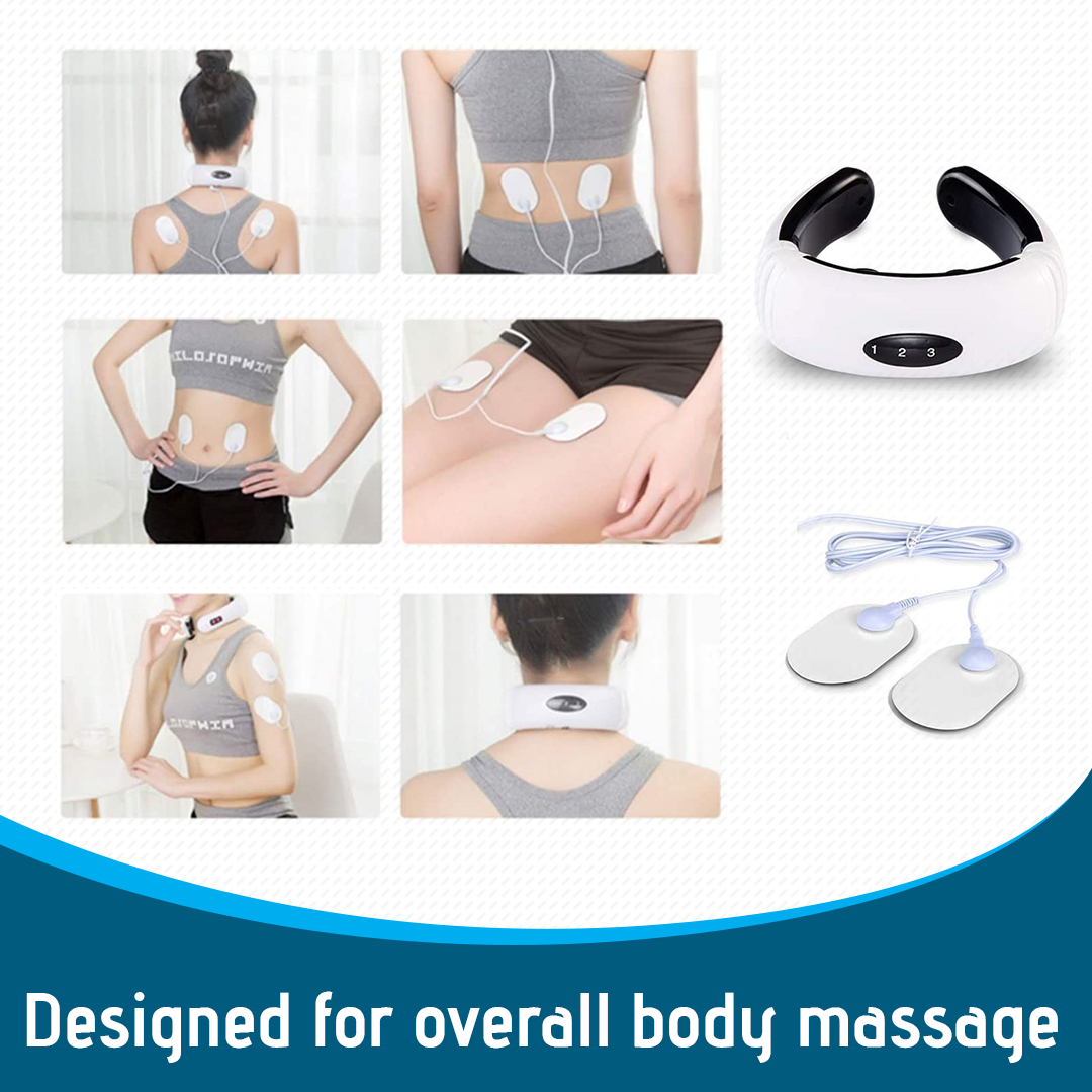 RxMuscle Portable Electric Neck Massager & Heater