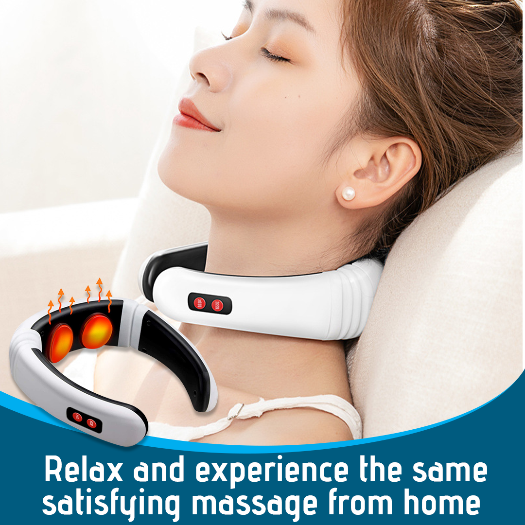 RxMuscle Portable Electric Neck Massager & Heater