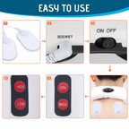 RxMuscle Portable Electric Neck Massager & Heater