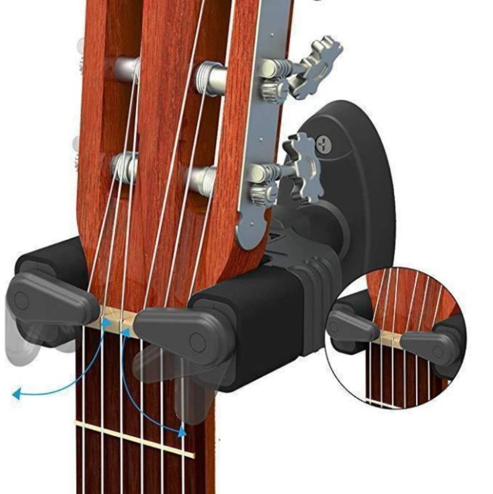 Gravity Auto Lock Guitar Hanger Pro™