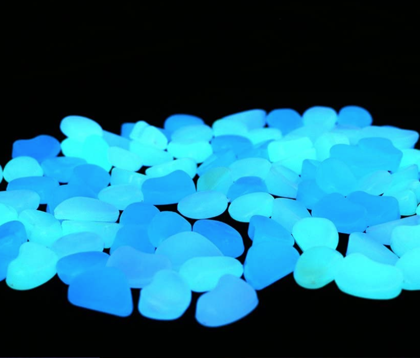 Glow-in-the-Dark Garden Pebbles