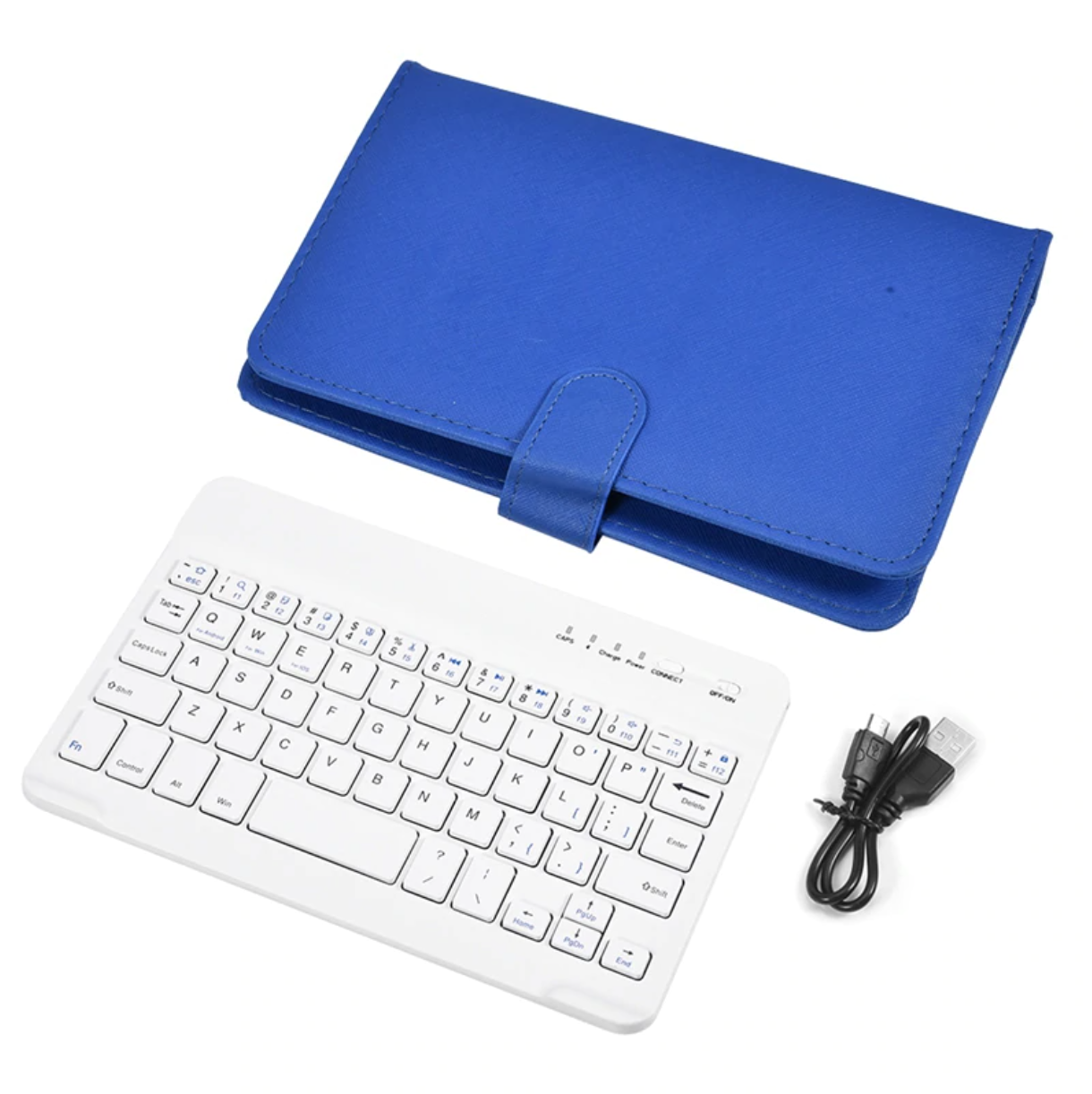 SmartBook™ Wireless Bluetooth Keyboard With Leather Folio Stand