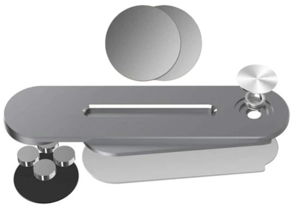 SmartHold™ Dual Monitor Magnetic Side-Mount Clip & Phone Holder