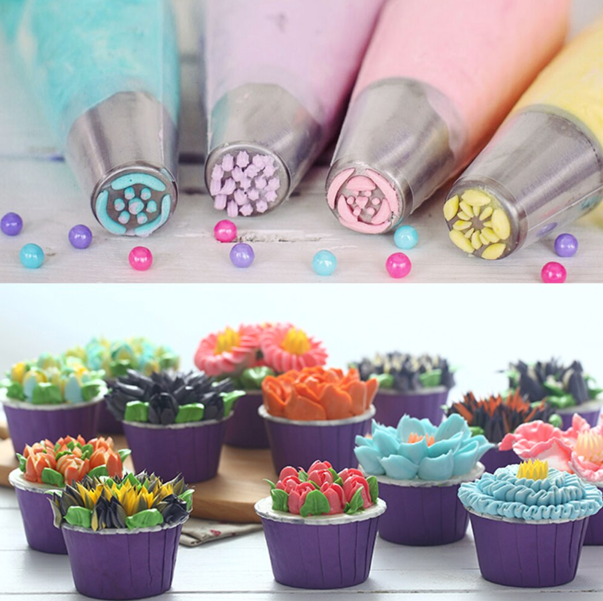 Cake Decor Piping Nozzle Set