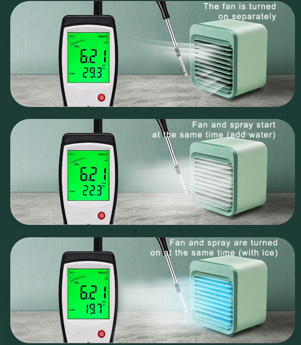 Arctic-Cool™ Rechargeable Water-Cooled Air Conditioner