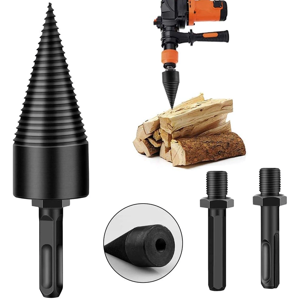 Shank Firewood Drill Bit - Works With Any Drill!