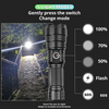 Rechargeable Tactical Zoom Flashlight
