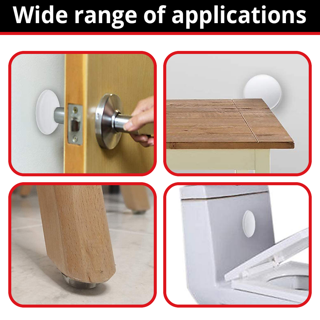 SelfStick Silicone Door Stopper