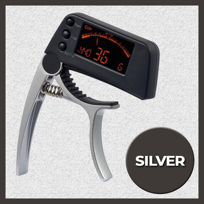 Digital Guitar Capo & Tuner with LCD Display