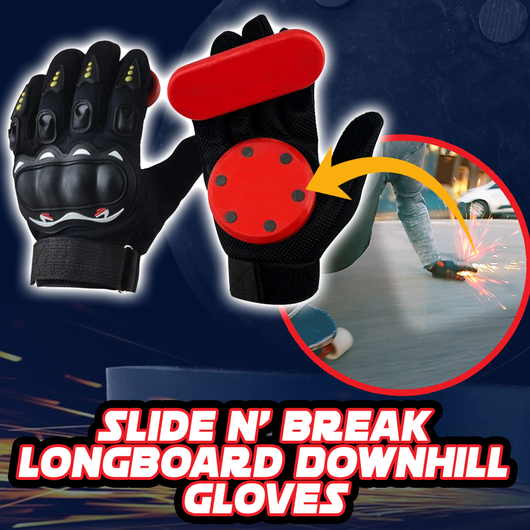 Slide N' Break Longboard Downhill Gloves