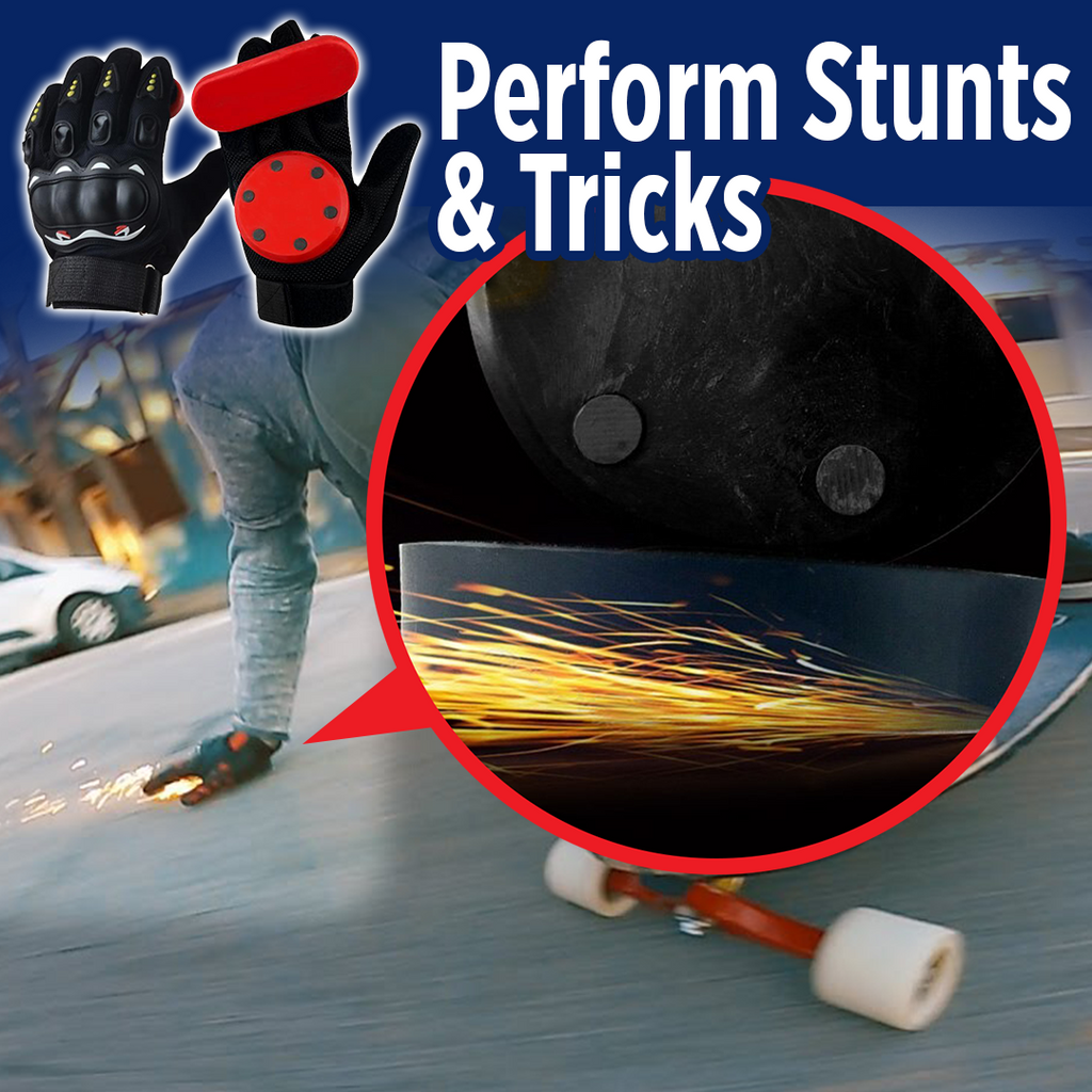 Slide N' Break Longboard Downhill Gloves