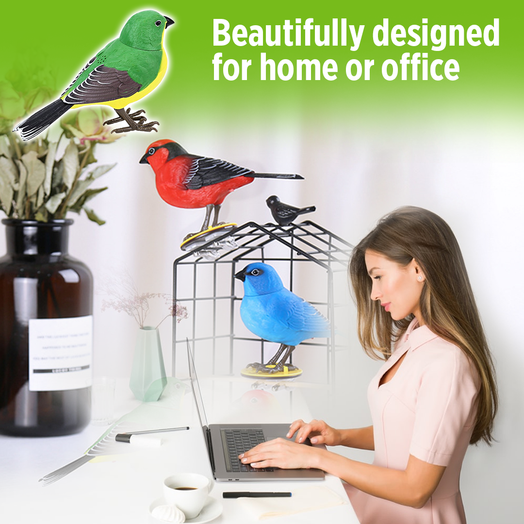 SmartPet Chirping & Singing Bird