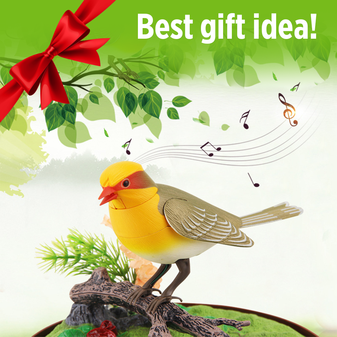 SmartPet Chirping & Singing Bird