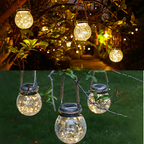 SolarLED Crystal Ball Hanging Lamp