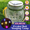 SolarLED Crystal Ball Hanging Lamp