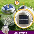 SolarLED Crystal Ball Hanging Lamp