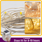 SolarLED Crystal Ball Hanging Lamp