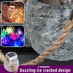 SolarLED Crystal Ball Hanging Lamp